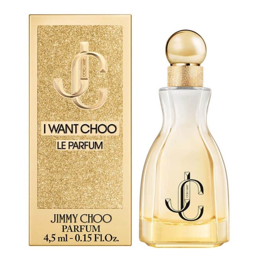 Jimmy Choo 4.5ml Gold I Want Choo Le Parfum Women's Mini Fragrance
